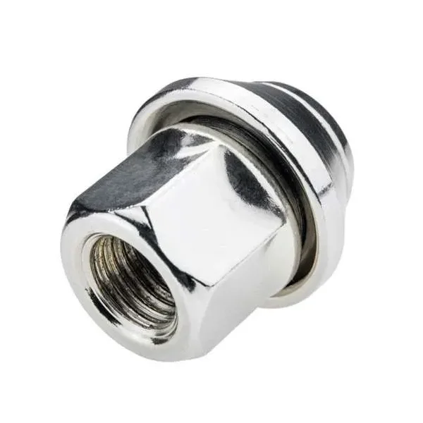 Nakrętki otwarte do oryginalnych felg aluminiowych ford - m12x1,5 - (stożkowa ruchoma podkładka)