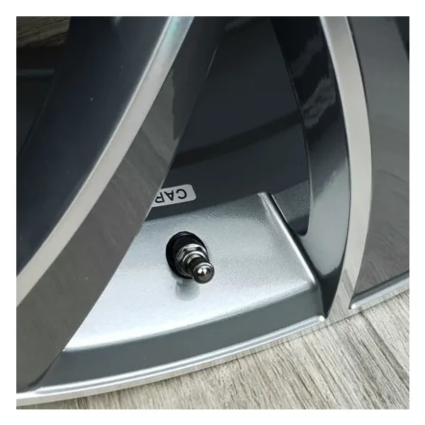 Zawór do felg antracyt x1 series grey edition (skręcany, aluminiowy ms525) - 1 szt