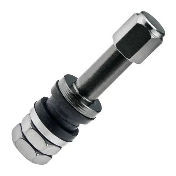 Zawór do felg antracyt x2 series grey edition (skręcany, aluminiowy tr48e) - 1 szt