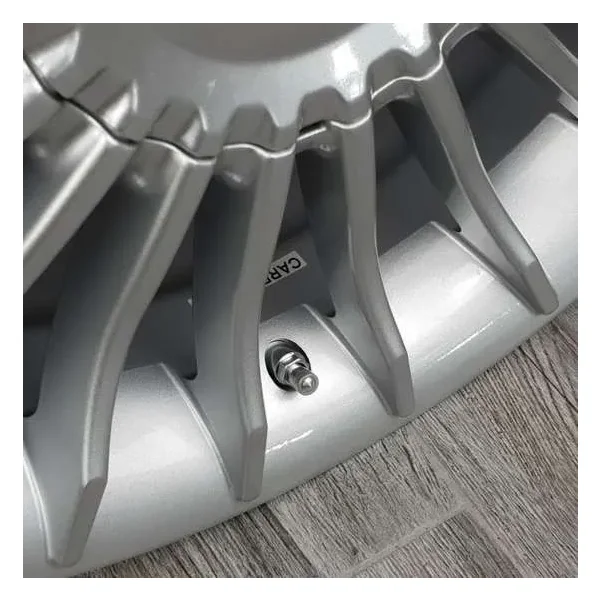 Zawór do felg chromowany x1 series (skręcany, metalowy ms525al) - 4 szt