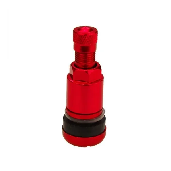 Zawór do felg czerwony x1 series red edition (skręcany, aluminiowy ms525) - 1 szt