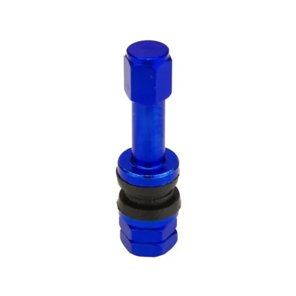 Zawór do felg niebieski x2 series blue edition (skręcany, aluminiowy tr48e) - 1 szt
