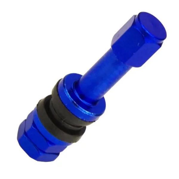 Zawór do felg niebieski x2 series blue edition (skręcany, aluminiowy tr48e) - 1 szt