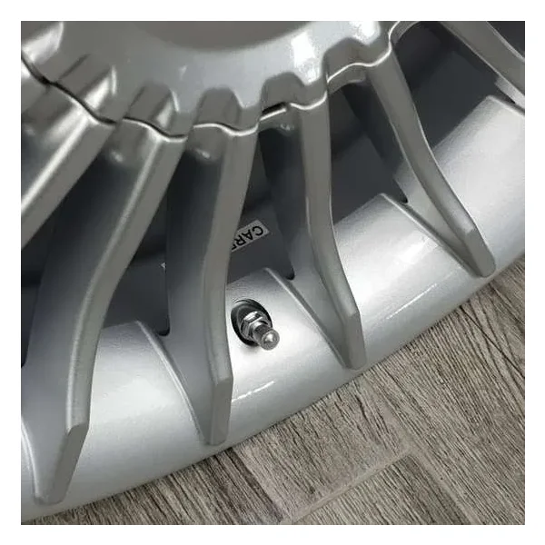 Zawór do felg srebrny x1 series silver edition (skręcany, aluminiowy ms525) - 1 szt