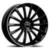 Felga Aluminiowa GMP Stellar 19" 8,5J 5x112 ET45 Czarna z Polerowaniem Rantu