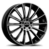 Felga Aluminiowa GMP Stellar 17" 7,5J 5x110 ET33 Czarna z Polerowaniem