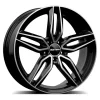 Felga Aluminiowa GMP FASTEN 20" 8,5J 5x112 ET37 Czarna z Polerowaniem