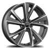 Felga Aluminiowa GMP Evento 20" 8J 5x112 ET35 Szara z Polerowaniem