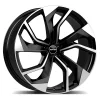 Felga Aluminiowa GMP Rebel 22" 10J 5x112 ET19 Czarna z Polerowaniem