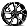 Felga Aluminiowa GMP Mentor 17" 7J 5x112 ET35 Czarna z Polerowaniem