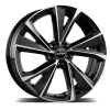 Felga Aluminiowa GMP Evento 19" 8J 5x112 ET35 Czarna z Polerowaniem