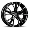 Felga Aluminiowa GMP Gunner 22" 9,5J 5x112 ET37 Czarna z Polerowaniem