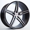 Felgi Aluminiowe 22" Forzza Bosan 5x112 10,5" ET38 Black Matt Face Machined
