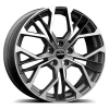 Felga Aluminiowa GMP Matisse 17" 7J 5x114,3 ET45 Szara z Polerowaniem