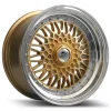 Felgi Aluminiowe 16" Forzza Malm 4x100 8,0" ET20 Gold/Lip Machined