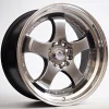 Felgi Aluminiowe 18" Forzza Flamber 5x112 8,5" ET25 Hyper Black/Lip Machined