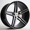 Felgi Aluminiowe 19" Forzza Bosan 5x112 9,5" ET35 Black Matt Face Machined