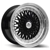 Felgi Aluminiowe 15" Forzza Malm 4x100 7,0" ET25 Black/Lip Machined