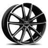 Felga Aluminiowa GMP TITAN 20" 11J 5x130 ET61 Czarna z Polerowaniem