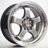 Felgi Aluminiowe 17" Forzza Flamber 5x100 7,5" ET35 Hyper Black/Lip Machined