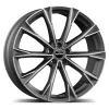 Felga Aluminiowa GMP TOTALE 19" 8J 5x108 ET42 Szara z Polerowaniem