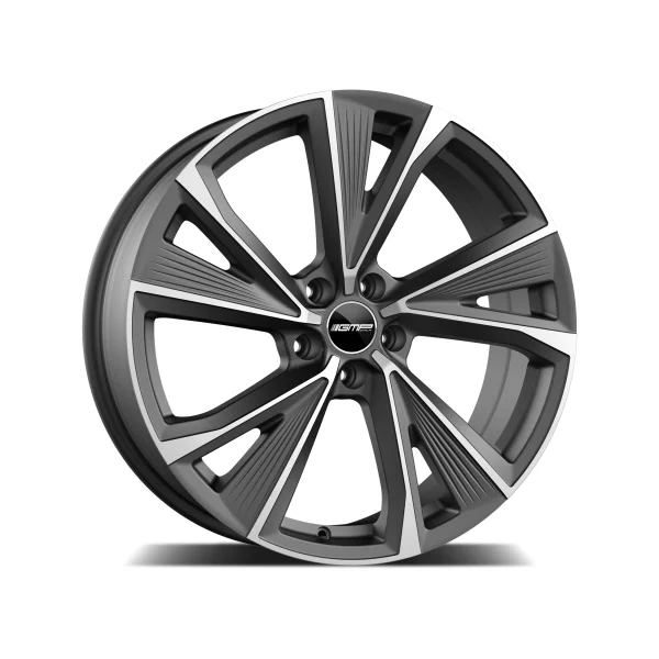 Felga Aluminiowa GMP Evento 20" 8J 5x112 ET25 Szara z Polerowaniem