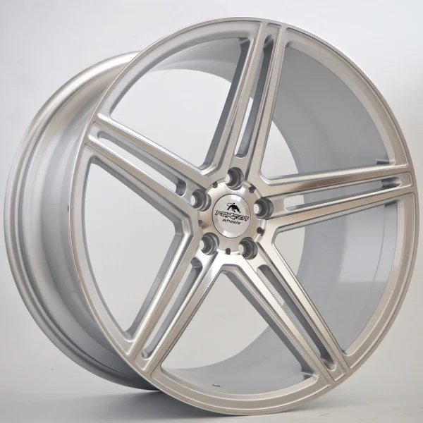 Felgi Aluminiowe 20" Forzza Bosan 5x112 10,5" ET37 Silver Face Machined