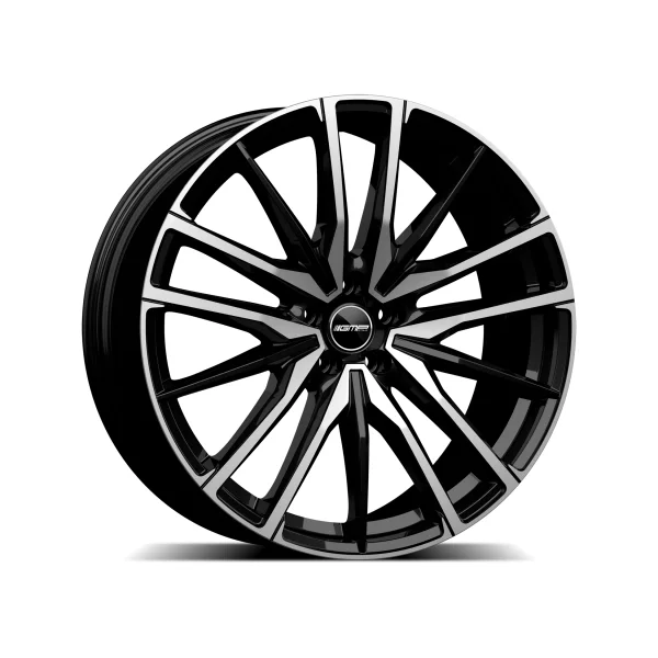 Felga Aluminiowa GMP Sparta 21" 9,5J 5x112 ET37 Czarna z Polerowaniem