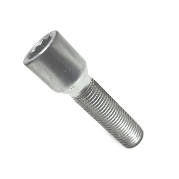 Śruba - M14x1.50 - 45mm - TORX - ocynk - stożek
