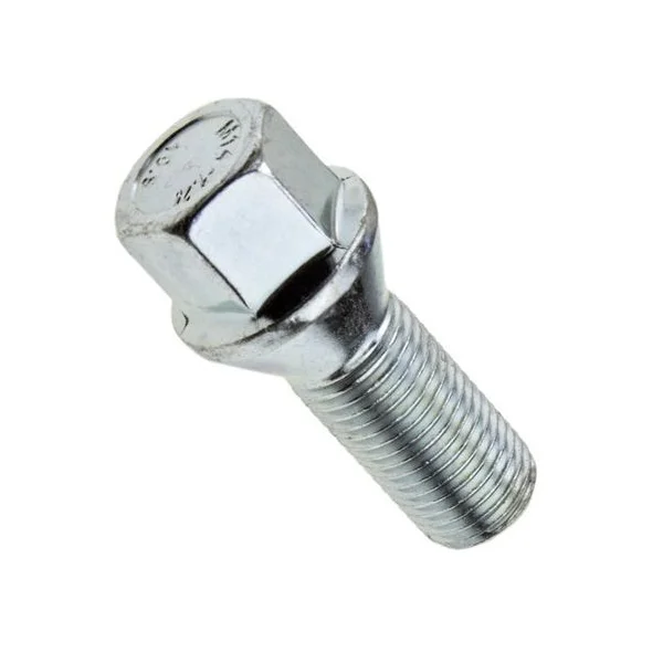 Śruba - M14x1.25 - 33mm - K17 - ocynk - stożek