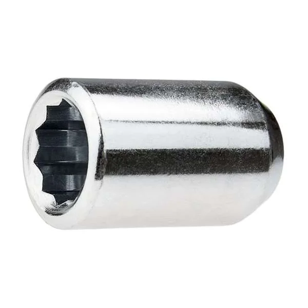 Nakrętka - M12x1,50 - TORX - ocynk - otwarta