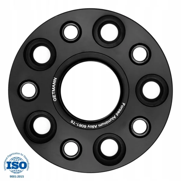Dystanse 25mm 5x112 66.6 Fut M14x1.5 Czarne