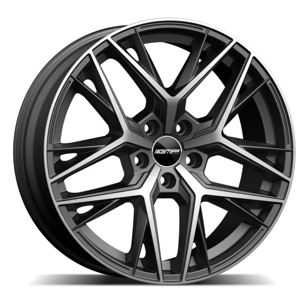Felga Aluminiowa GMP LUNICA 18" 8J 5x110 ET30 Szara z Polerowaniem