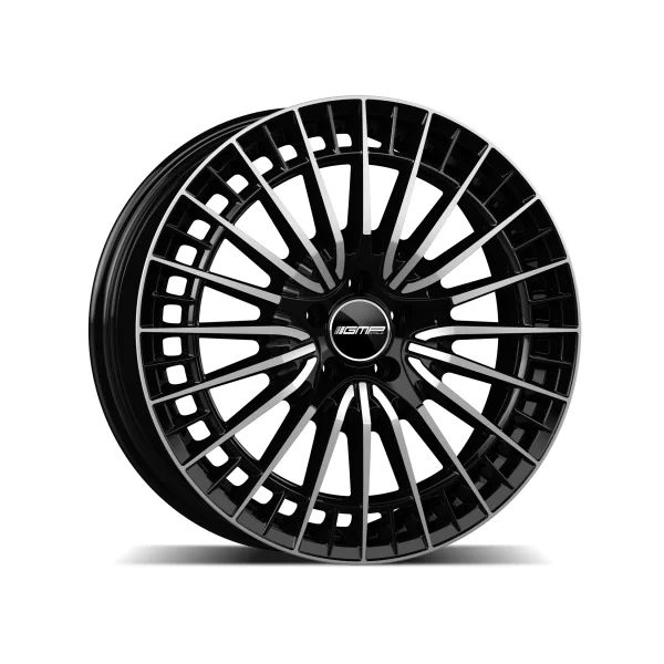 Felga Aluminiowa GMP QSTAR 19" 9J 5x112 ET55 Czarna z Polerowaniem
