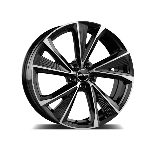 Felga Aluminiowa GMP Evento 19" 8J 5x112 ET35 Czarna z Polerowaniem