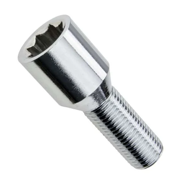 Śruba - M12x1.25 - 26mm - TORX - ocynk - stożek