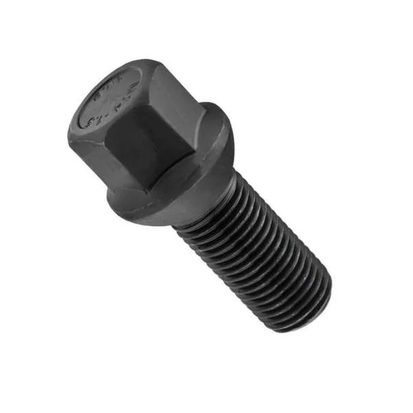 Śruba - M14x1.50 - 28mm - K17 - czarna - kula