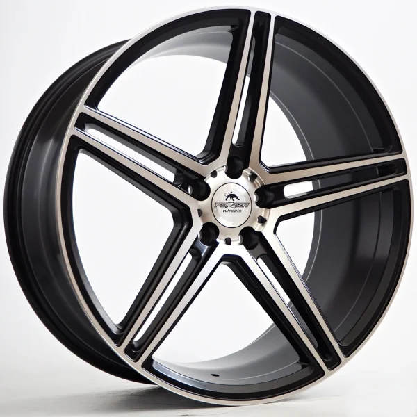 Felgi Aluminiowe 19" Forzza Bosan 5x114.30 8,5" ET35 Black Matt Face Machined