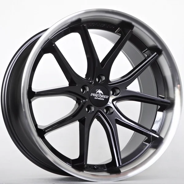 Felgi Aluminiowe 20" Forzza Storm 5x120 10,5" ET38 Black Magic Lip Polished