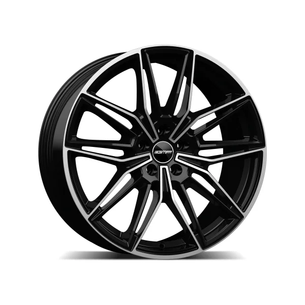 Felga Aluminiowa GMP SPECTER 19" 9J 5x120 ET40 Czarna z Polerowaniem