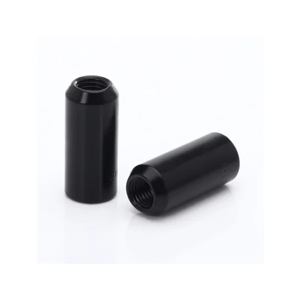 Nakrętka - M12x1,50 - TORX - czarna - długa - otwarta