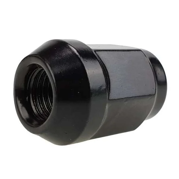 Nakrętka - M14x1,50 - K19 - czarna - zamknięta