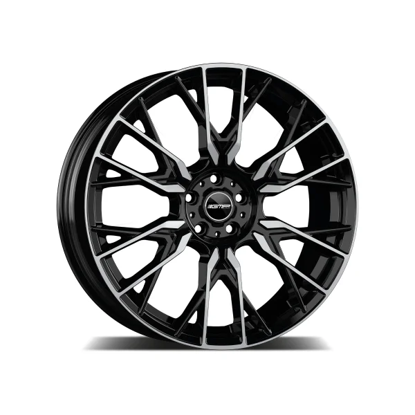 Felga Aluminiowa GMP Fender 19" 9J 5x112 ET40 Czarna z Polerowaniem