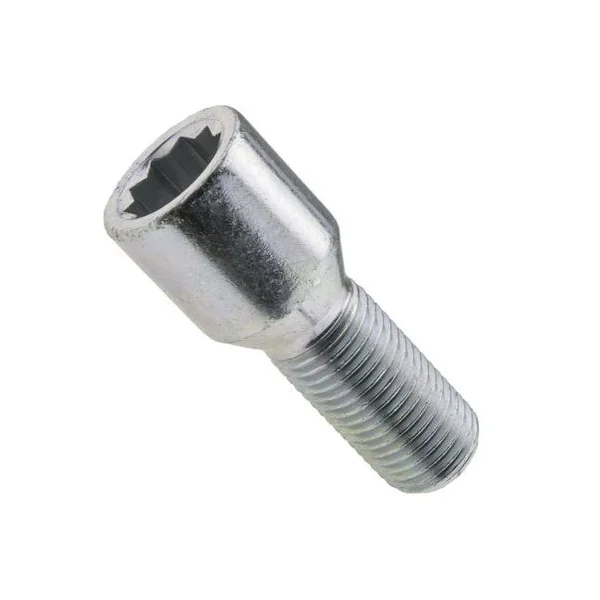 Śruba - M14x1.50 - 28mm - TORX - ocynk - stożek