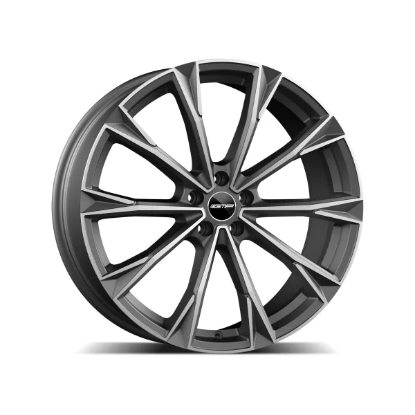 Felga Aluminiowa GMP TOTALE 19" 8J 5x112 ET35 Szara z Polerowaniem