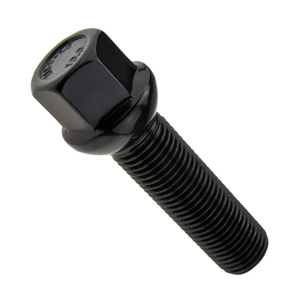 Śruba - M14x1.50 - 45mm - K17 - czarna - kula