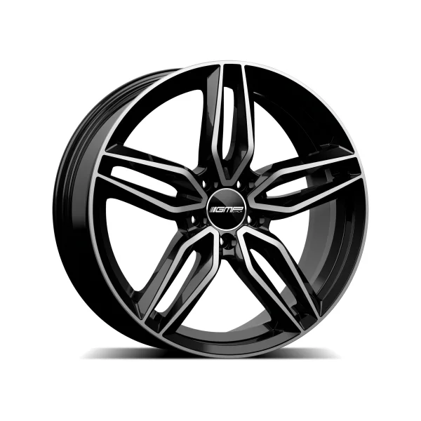 Felga Aluminiowa GMP FASTEN 20" 8,5J 5x112 ET45 Czarna z Polerowaniem