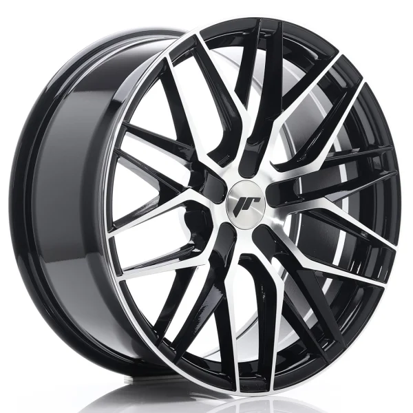 JR Wheels JR28 19x8,5 ET40 5x114,3 Gloss Black Machined