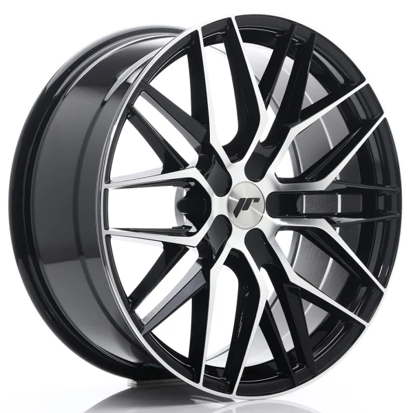 JR Wheels JR28 20x8,5 ET40 5x114,3 Gloss Black Machined