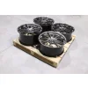 Set of JR37 21x9 ET41 + 21x10 ET40 5x108 Hyper Black